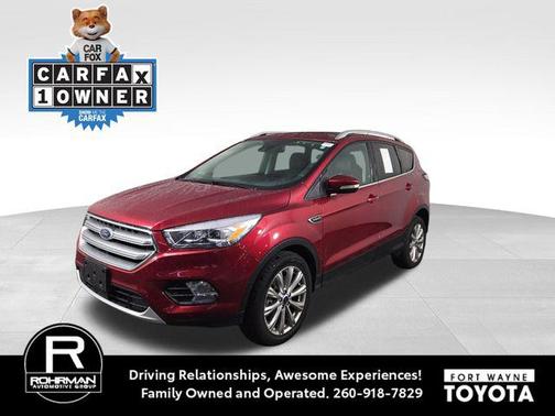 RUBY RED METALLIC TINTED CC 2017 Ford Escape Titanium