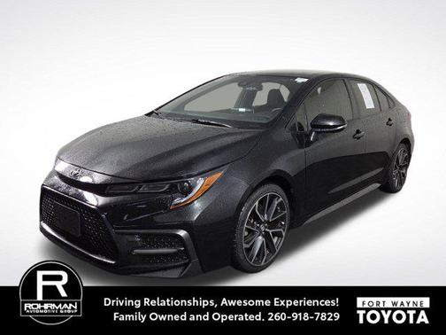 Black Sand Pearl 2020 Toyota Corolla SE