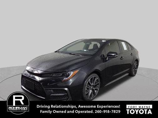 Black Sand Pearl 2020 Toyota Corolla SE