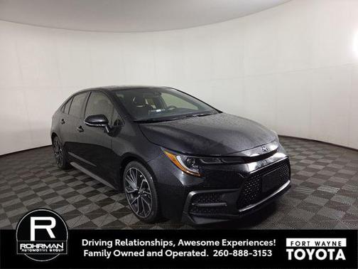 Black Sand Pearl 2020 Toyota Corolla SE