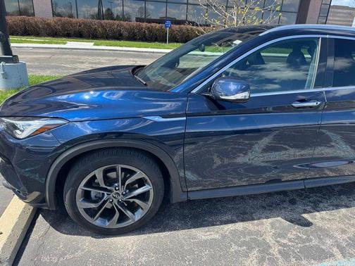 Hermosa Blue 2019 INFINITI QX50 ESSENTIAL