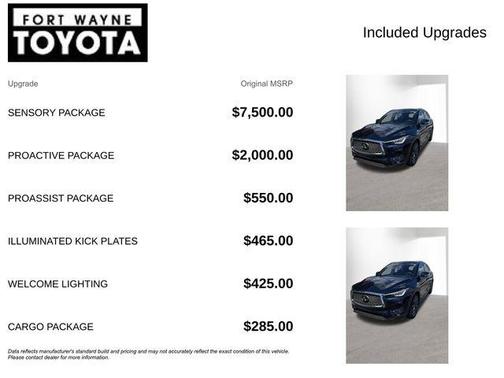 Hermosa Blue 2019 INFINITI QX50 ESSENTIAL