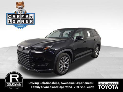 Midnight Black Metallic 2024 Toyota Grand Highlander Limited