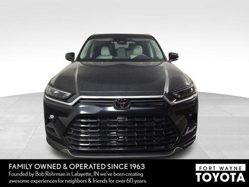 Midnight Black Metallic 2024 Toyota Grand Highlander Limited