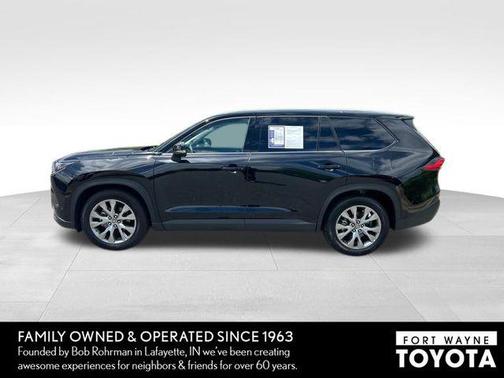 Midnight Black Metallic 2024 Toyota Grand Highlander Limited
