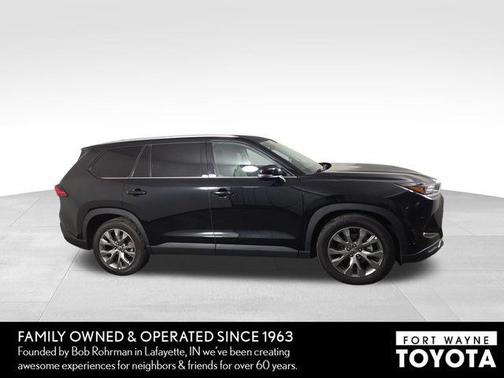 Midnight Black Metallic 2024 Toyota Grand Highlander Limited