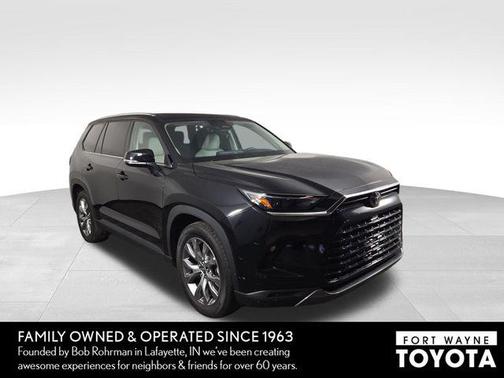 Midnight Black Metallic 2024 Toyota Grand Highlander Limited