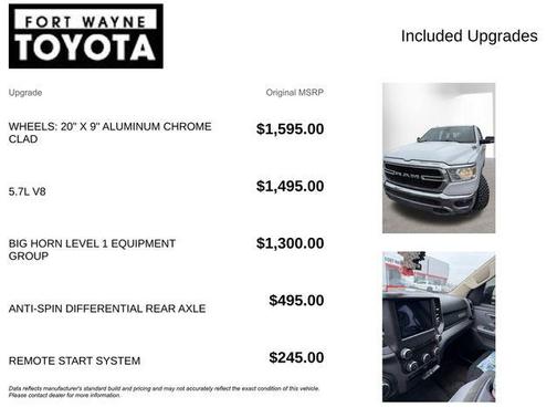 2020 RAM 1500 Big Horn/Lone Star