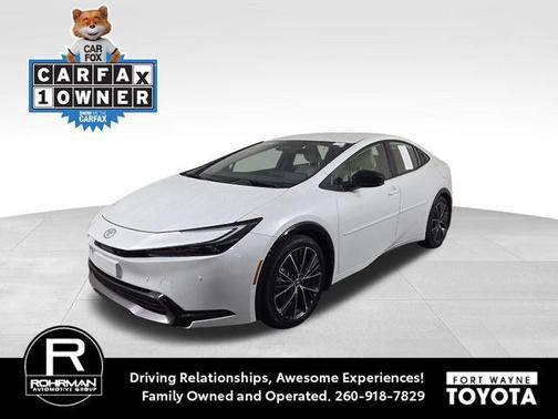 Wind Chill Pearl 2025 Toyota Prius XLE