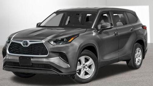 Magnetic Gray Metallic 2024 Toyota Highlander Hybrid LE