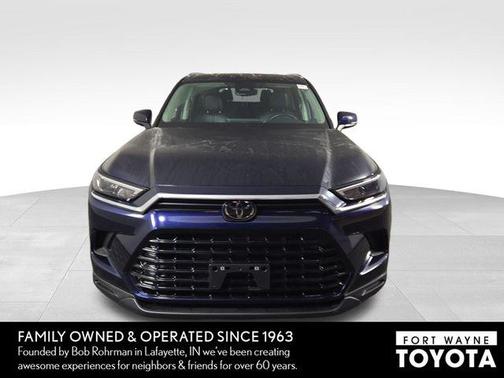 Blueprint 2025 Toyota Grand Highlander XLE