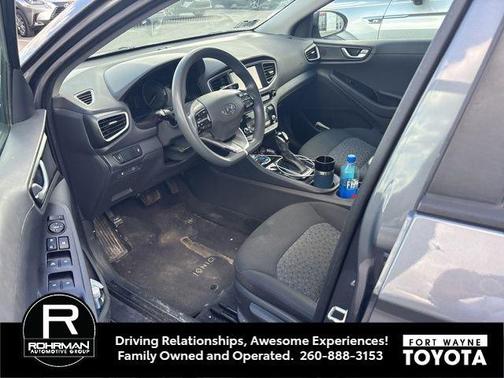 Summit Gray Pearl 2019 Hyundai IONIQ Hybrid Blue