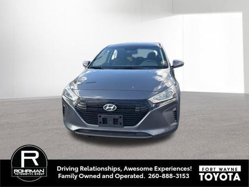 Summit Gray Pearl 2019 Hyundai IONIQ Hybrid Blue