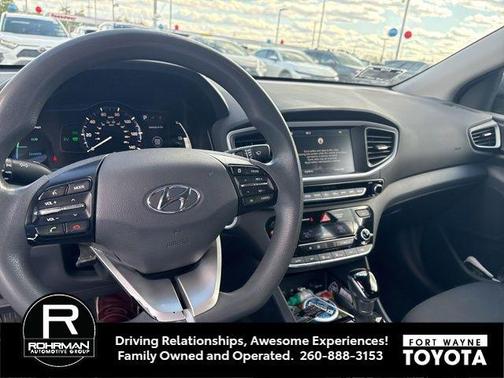 Summit Gray Pearl 2019 Hyundai IONIQ Hybrid Blue