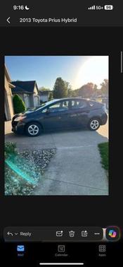 Winter Gray Metallic 2013 Toyota Prius Two