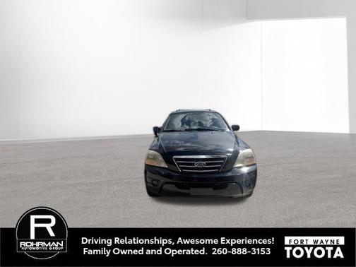 Black 2007 Kia Sorento LX