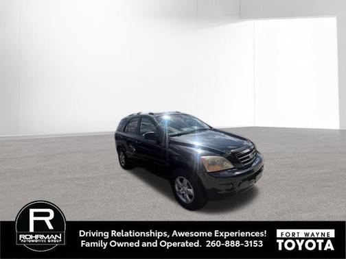 Black 2007 Kia Sorento LX