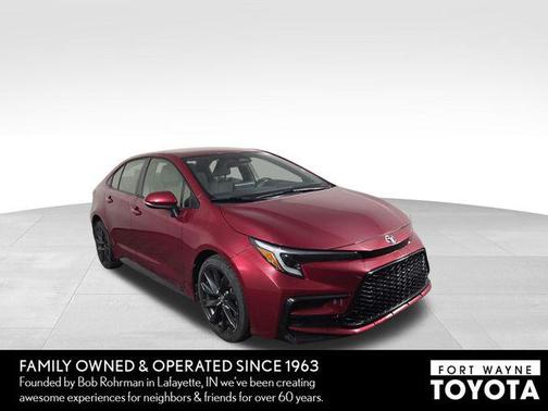 Ruby Flare Pearl 2024 Toyota Corolla SE