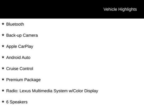 2022 Lexus UX 250h Base