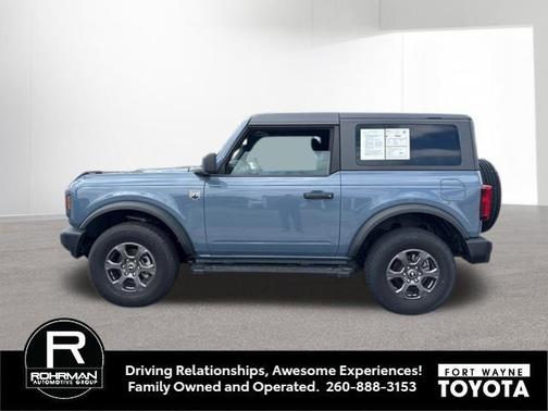 AZURE GRAY MET TRI-COAT 2023 Ford Bronco Big Bend