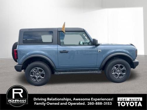 AZURE GRAY MET TRI-COAT 2023 Ford Bronco Big Bend