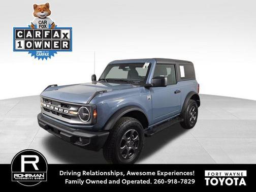AZURE GRAY MET TRI-COAT 2023 Ford Bronco Big Bend