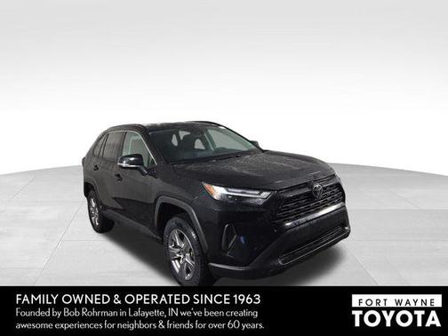Midnight Black Metallic 2025 Toyota RAV4 XLE