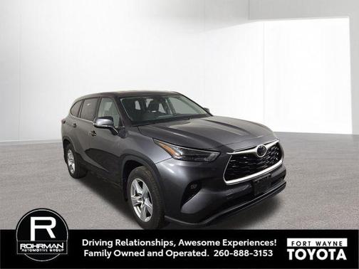 Magnetic Gray Metallic 2024 Toyota Highlander LE
