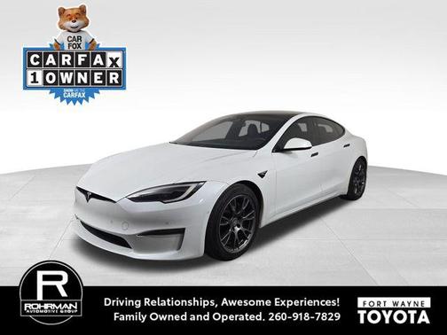 Pearl White Multi-Coat 2022 Tesla Model S Base