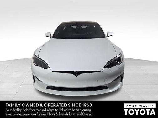 Pearl White Multi-Coat 2022 Tesla Model S Base