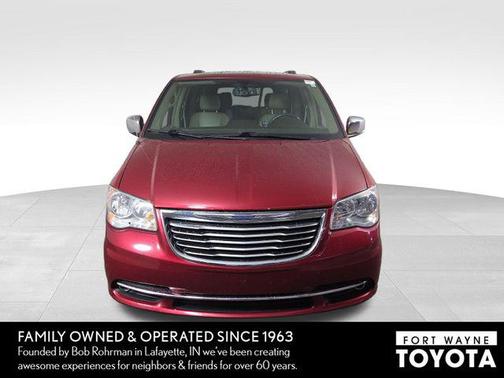 Deep Cherry Red Crystal Pearlcoat 2016 Chrysler Town & Country Touring-L