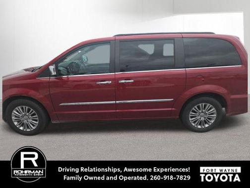 Deep Cherry Red Crystal Pearlcoat 2016 Chrysler Town & Country Touring-L