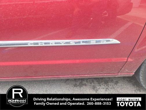 Deep Cherry Red Crystal Pearlcoat 2016 Chrysler Town & Country Touring-L