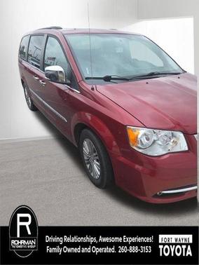 Deep Cherry Red Crystal Pearlcoat 2016 Chrysler Town & Country Touring-L
