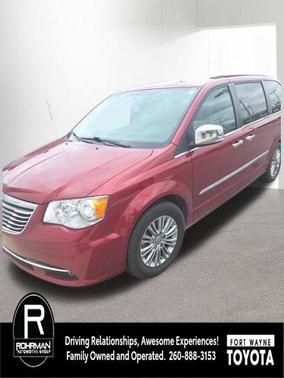 Deep Cherry Red Crystal Pearlcoat 2016 Chrysler Town & Country Touring-L