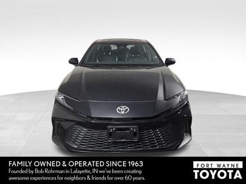 Midnight Black Metallic 2025 Toyota Camry SE