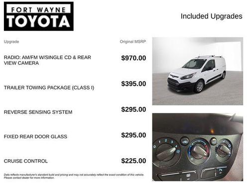 FROZEN WHITE METALLIC 2017 Ford Transit Connect XL