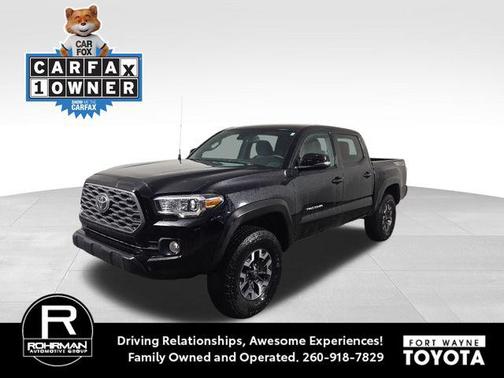 Midnight Black Metallic 2022 Toyota Tacoma TRD Off Road