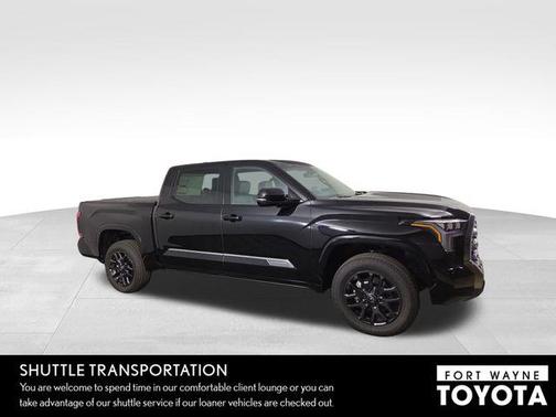 Midnight Black Metallic 2026 Toyota Tundra Platinum