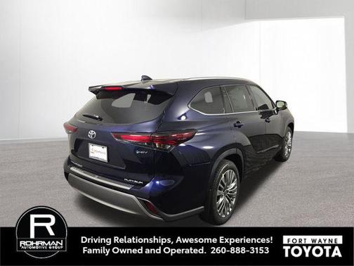 Blueprint 2026 Toyota Highlander Hybrid Platinum