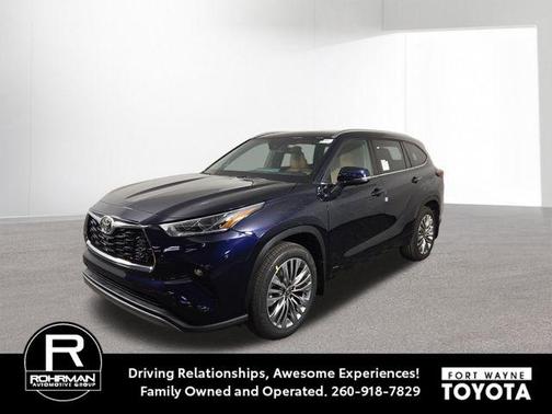 Blueprint 2026 Toyota Highlander Hybrid Platinum