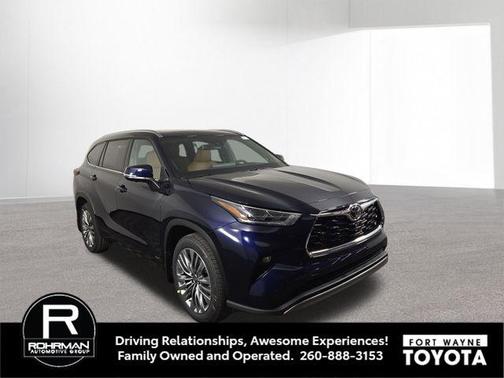 Blueprint 2026 Toyota Highlander Hybrid Platinum