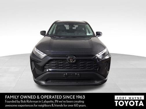 Midnight Black Metallic 2025 Toyota RAV4 Hybrid XLE