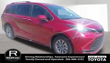 Ruby Flare Pearl 2025 Toyota Sienna XLE