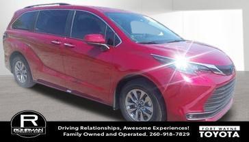 Ruby Flare Pearl 2025 Toyota Sienna XLE