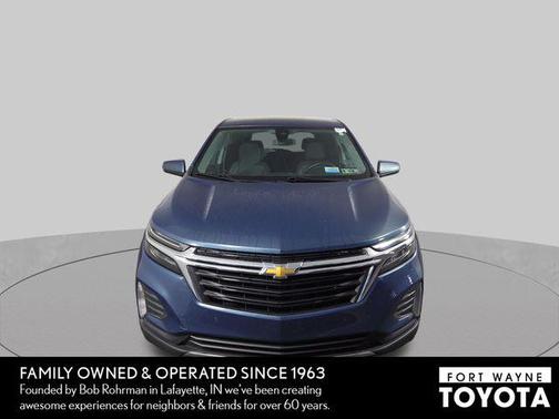 Lakeshore Blue Metallic 2024 Chevrolet Equinox 1LT