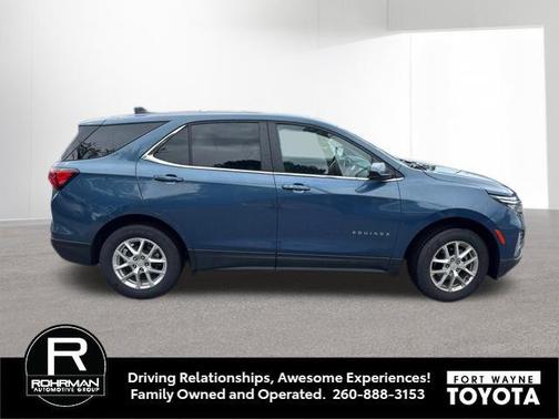 Lakeshore Blue Metallic 2024 Chevrolet Equinox 1LT
