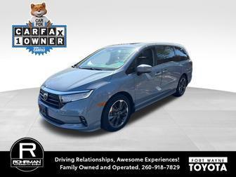 Obsidian Blue Pearl 2023 Honda Odyssey Elite