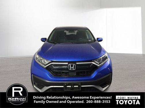 Aegean Blue Metallic 2022 Honda CR-V AWD EX