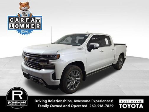 Iridescent Pearl Tricoat 2019 Chevrolet Silverado 1500 High Country